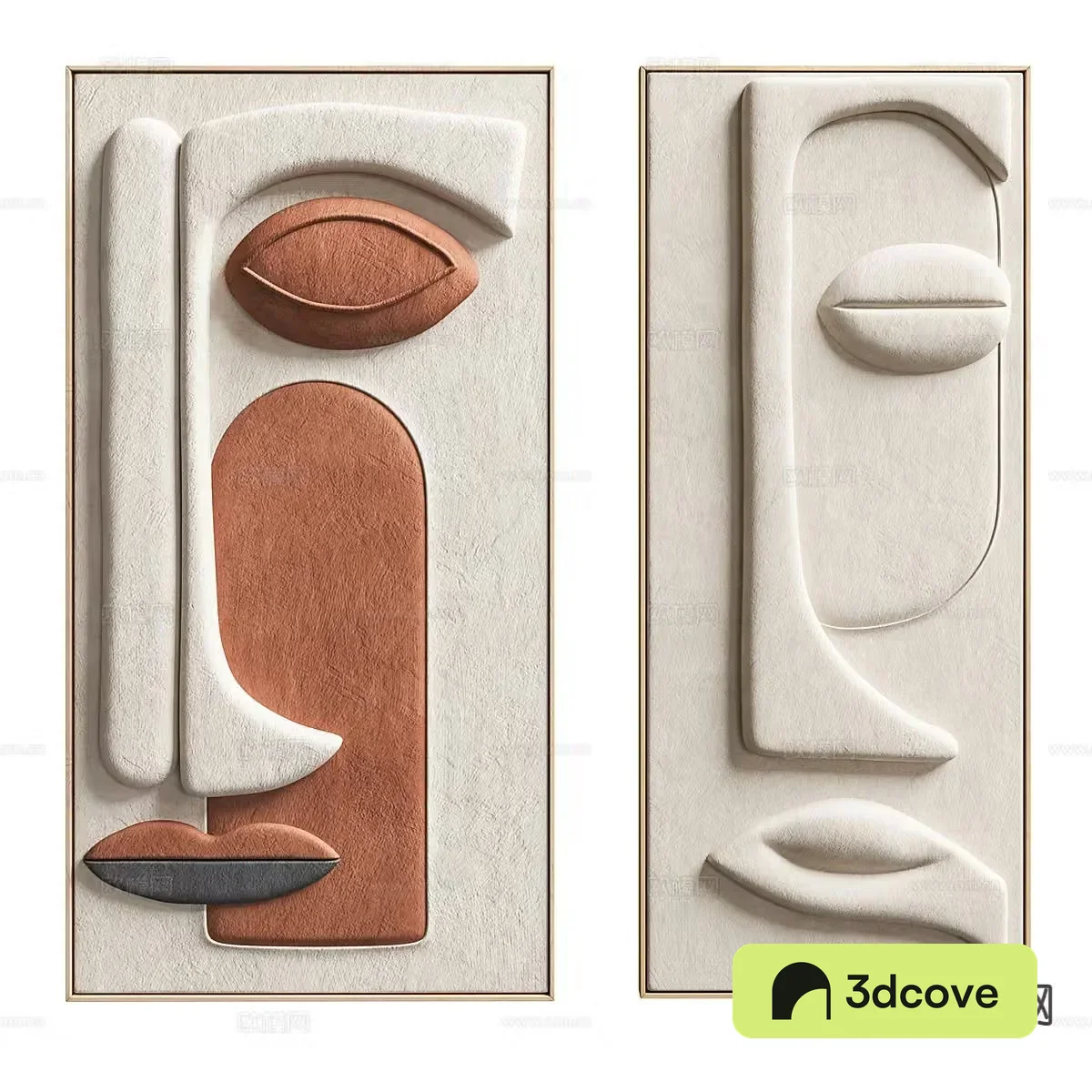 Decorative painting three-dimensional painting hanging painting