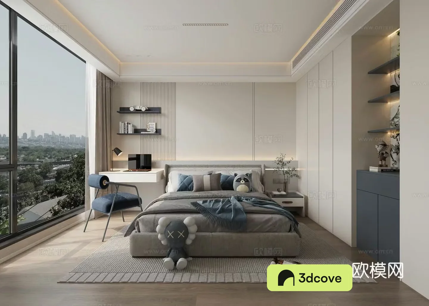 Modern boy room