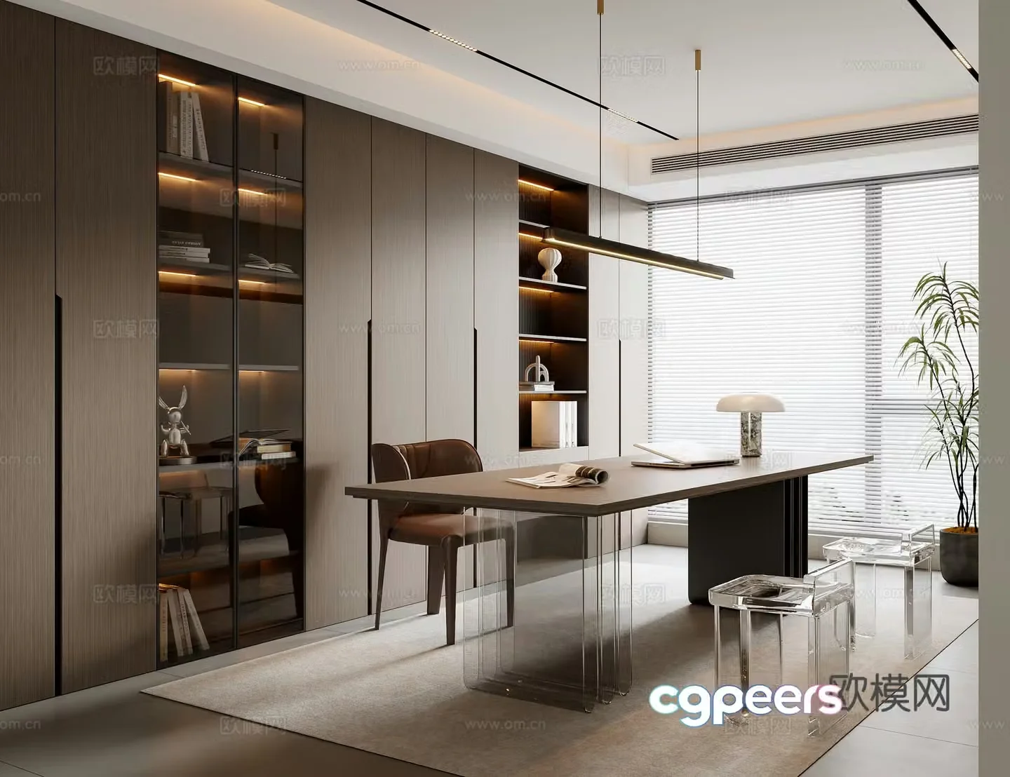 Italian study 3D model