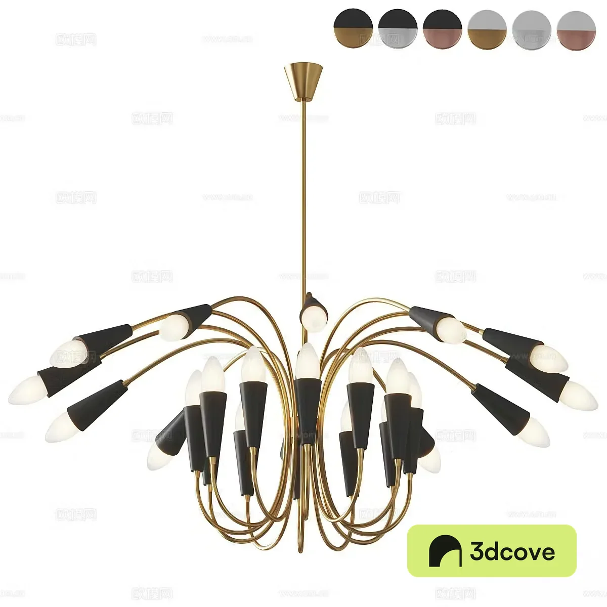 Modern light luxury chandeliers