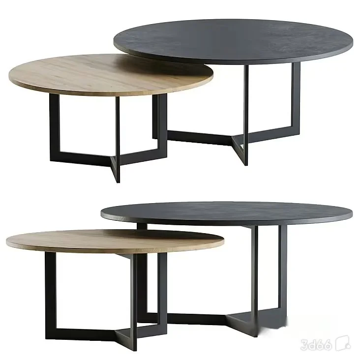 Modern Coffee Tables 3D Model – 18973 – VRAY Render