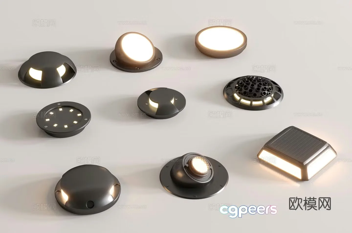 Modern outdoor lamp Floor lamp Garden lamp Lawn lamp Stage lamp 3d model