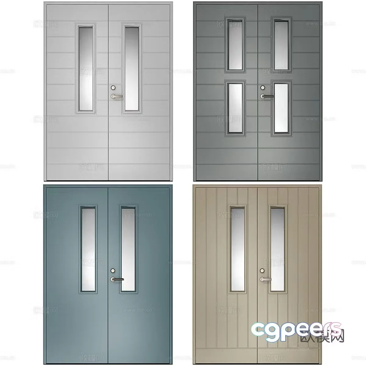 Fire door 3D model