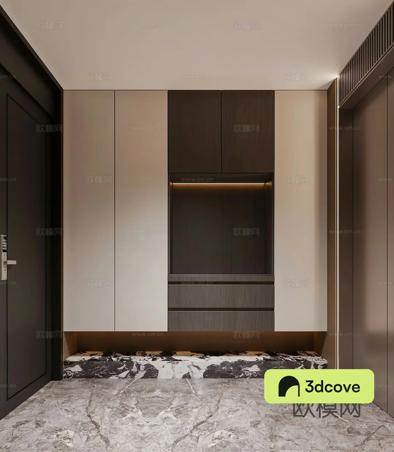 Entrance shoe cabinet Partition shoe cabinet G344