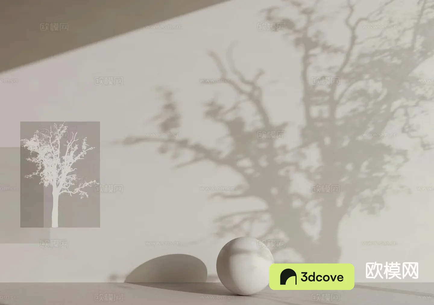 Tree Shadow Light Shadow Board Shadow