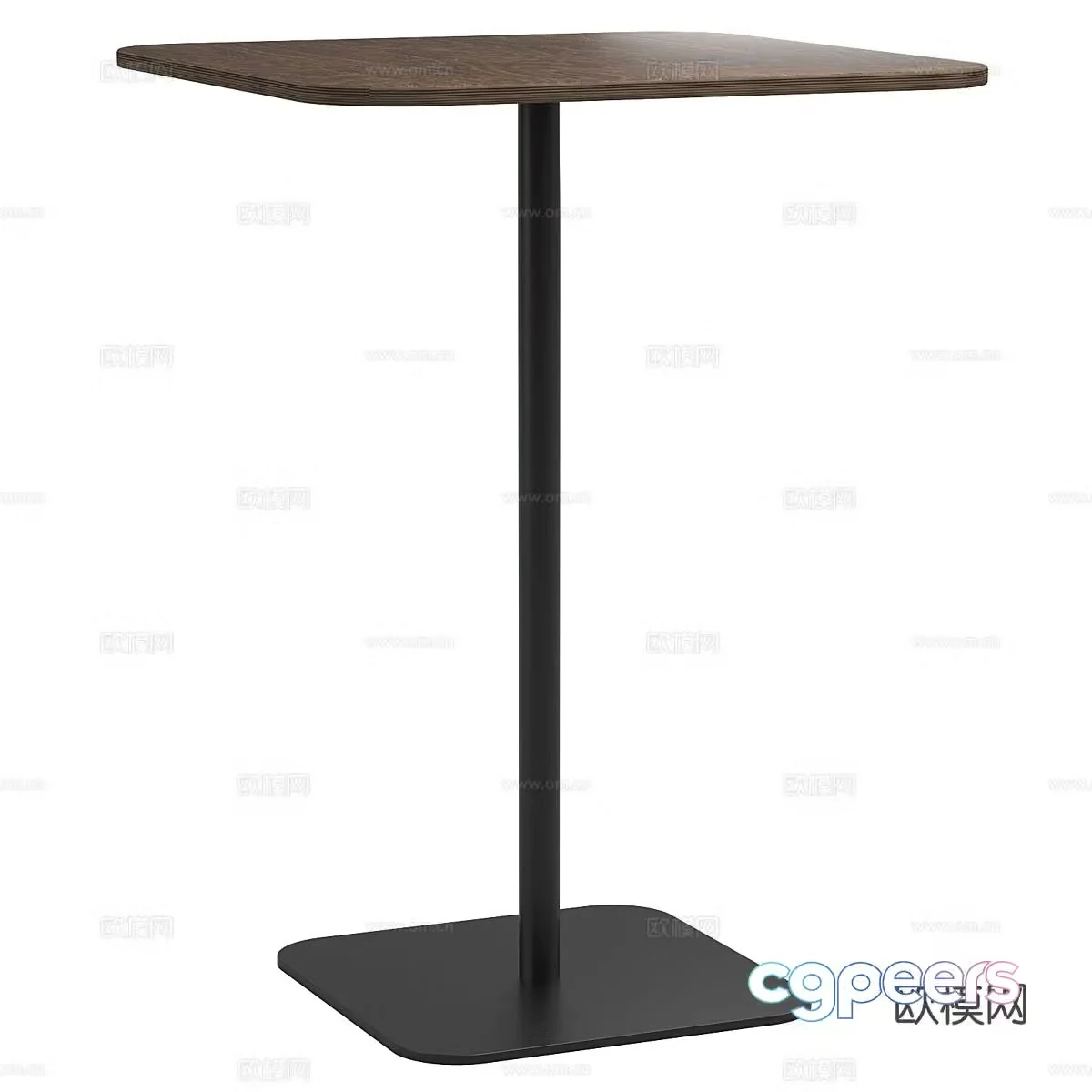 Nordic corner table side table table table 3d model