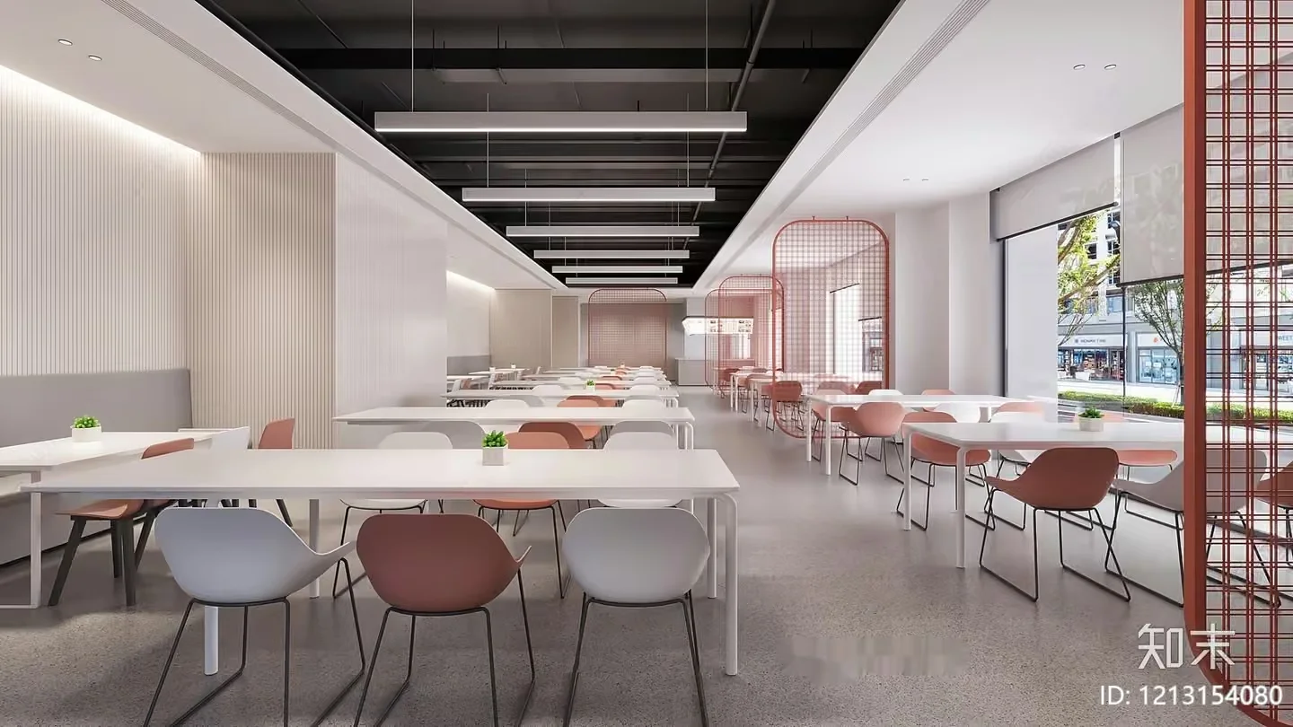 Modern Office Space 3D Model – 20147 – VRAY Render