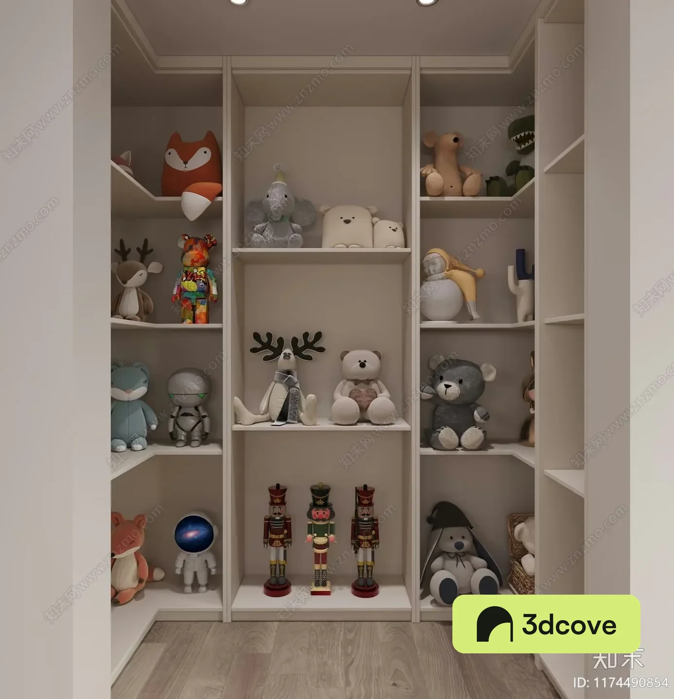 Modern Toy Shelf