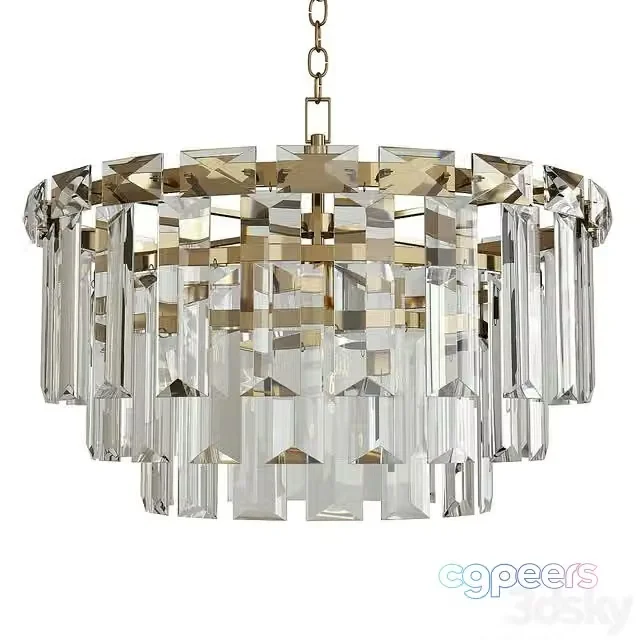 3ds Max Free – Arden chandelier by Chapman & Myers for Visual Comfort Studio