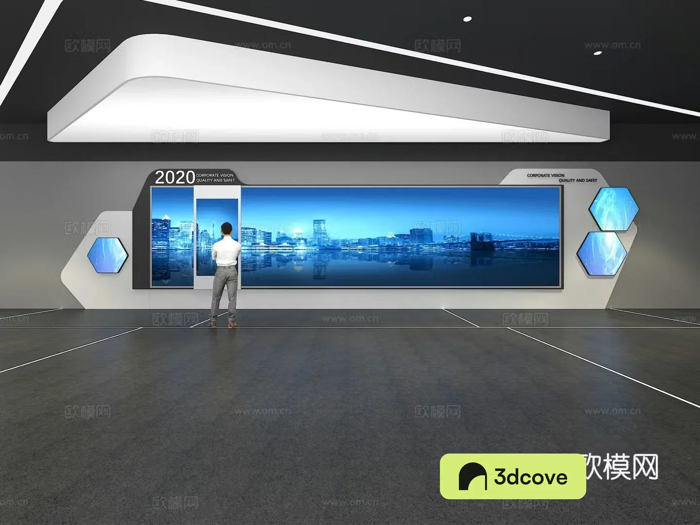 Cultural wall Corporate culture wall Display wall Sliding screen Exhibition hall Campus culture Corridor