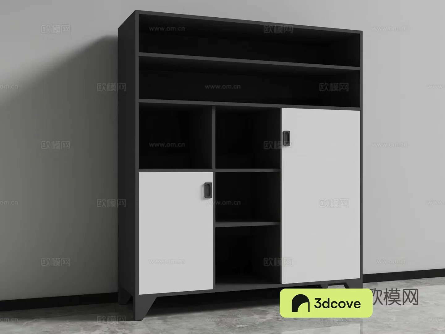 File cabinet low cabinet locker