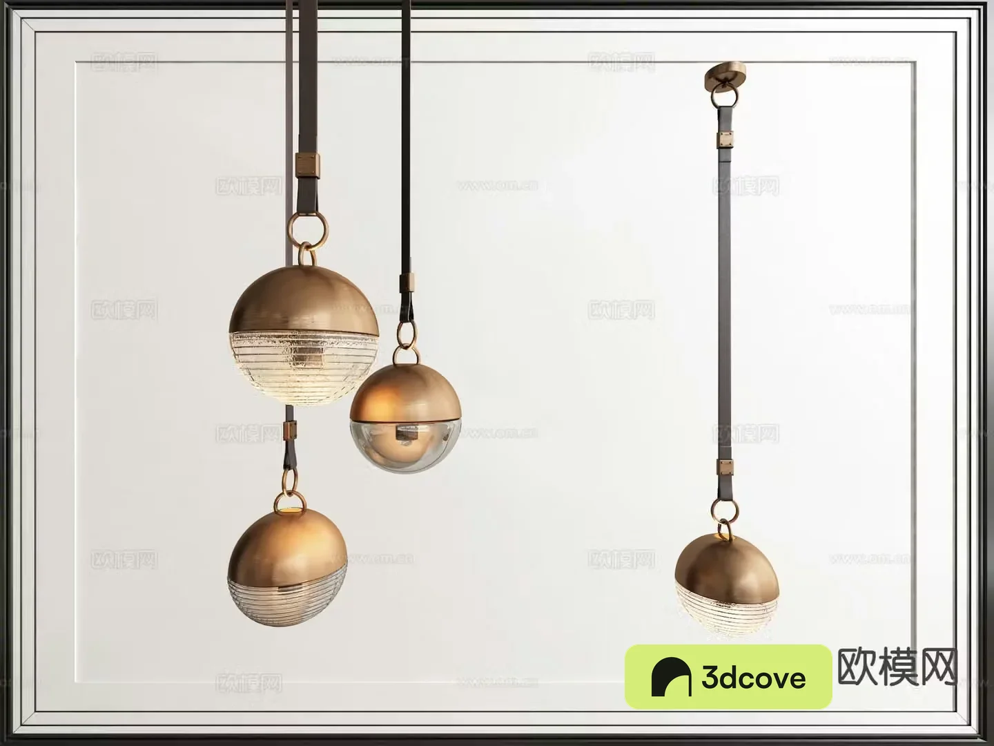 Modern spherical chandelier small chandelier