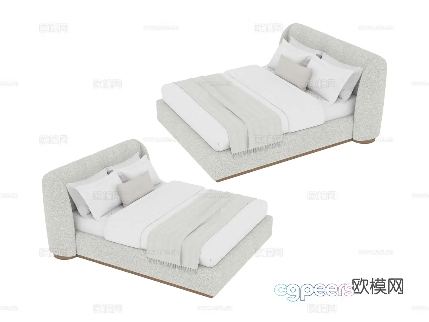 Furniture Bed 3D Model