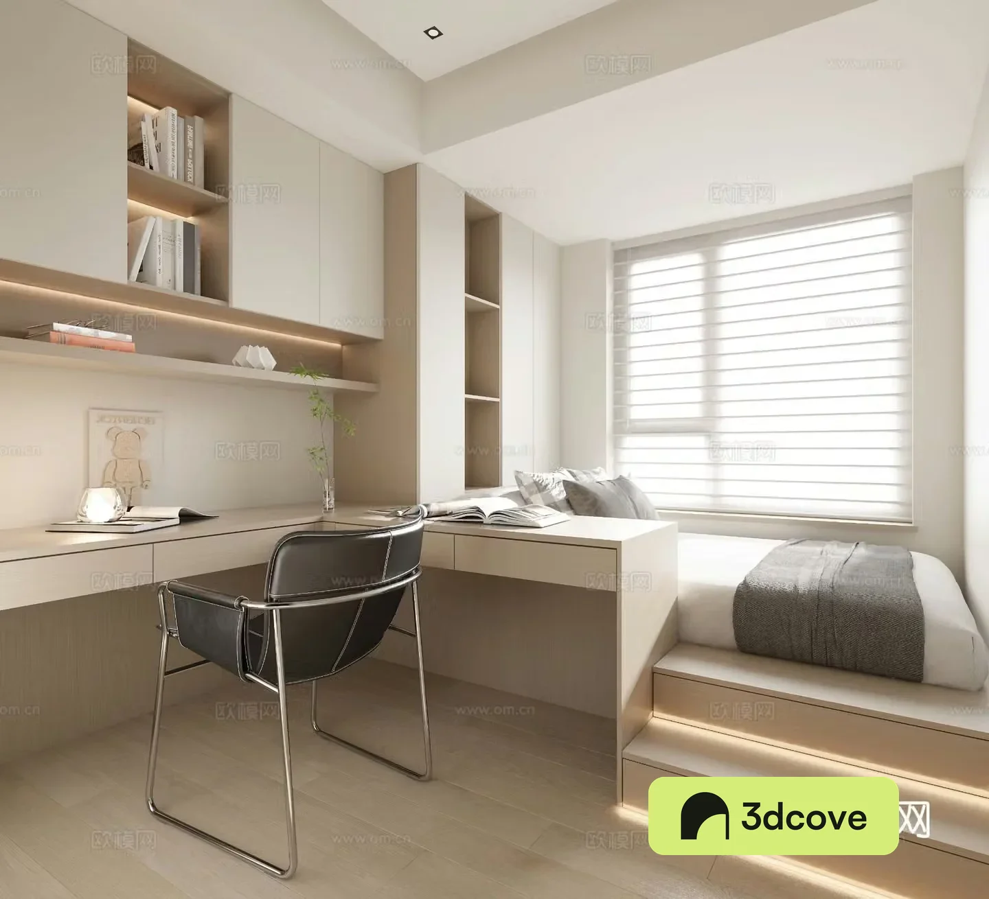Modern tatami bedroom