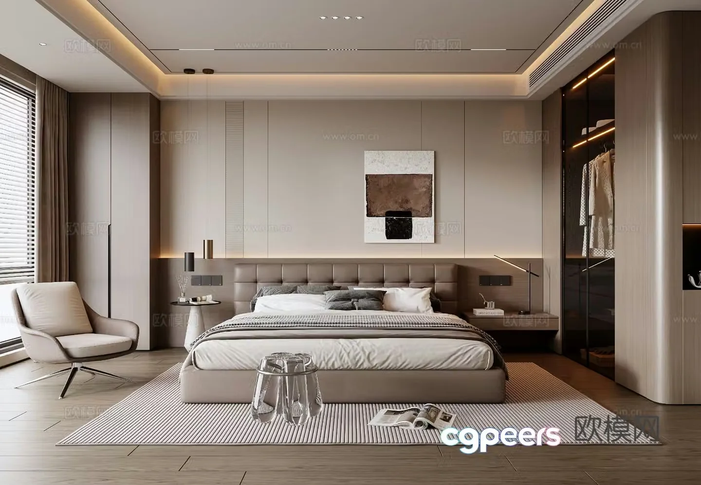 Sites bedroom master bedroom 3D model