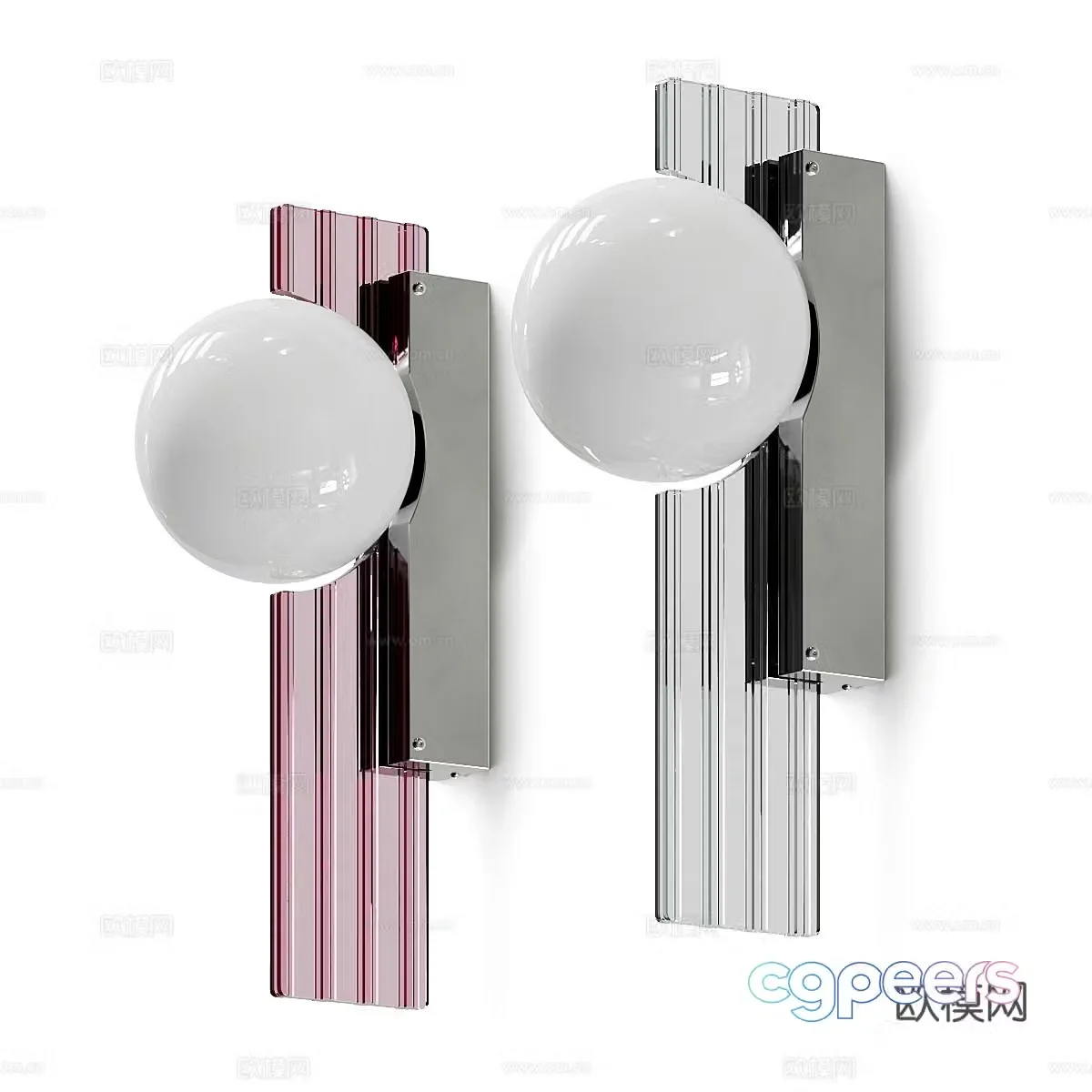 Modern light luxury Westwing Mills wall light 3d model