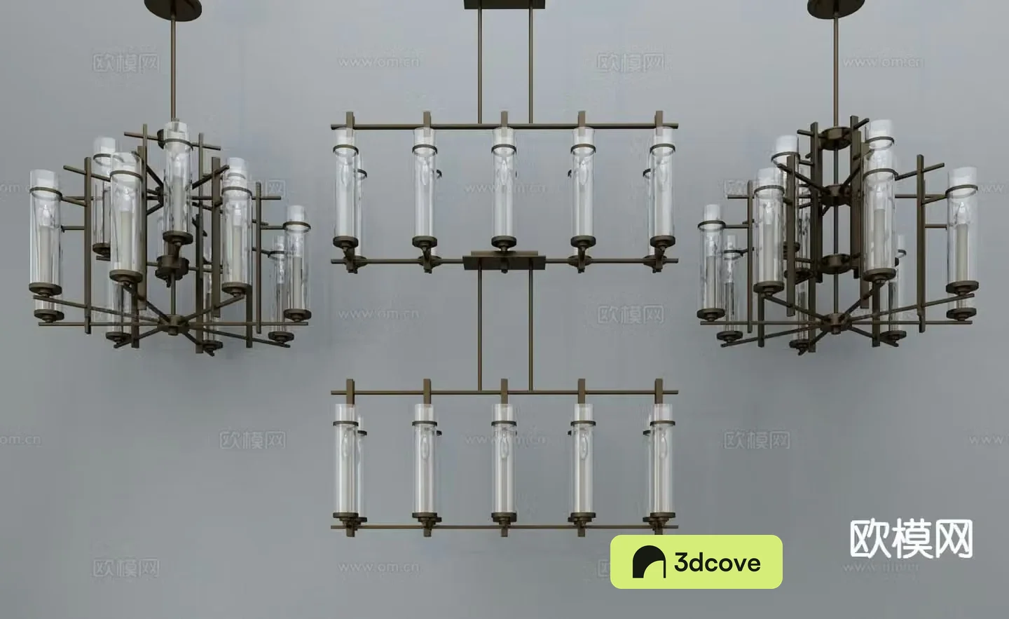 New Chinese style chandelier glass chandelier