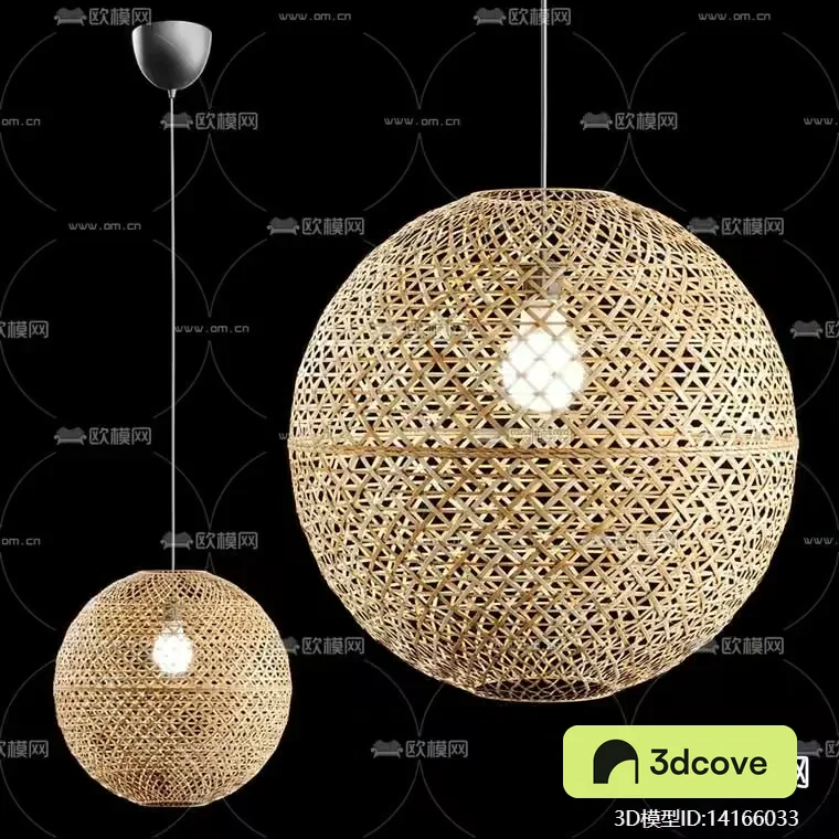The Single Main Subject Is A Light Fixture And It Is Made Of Wood