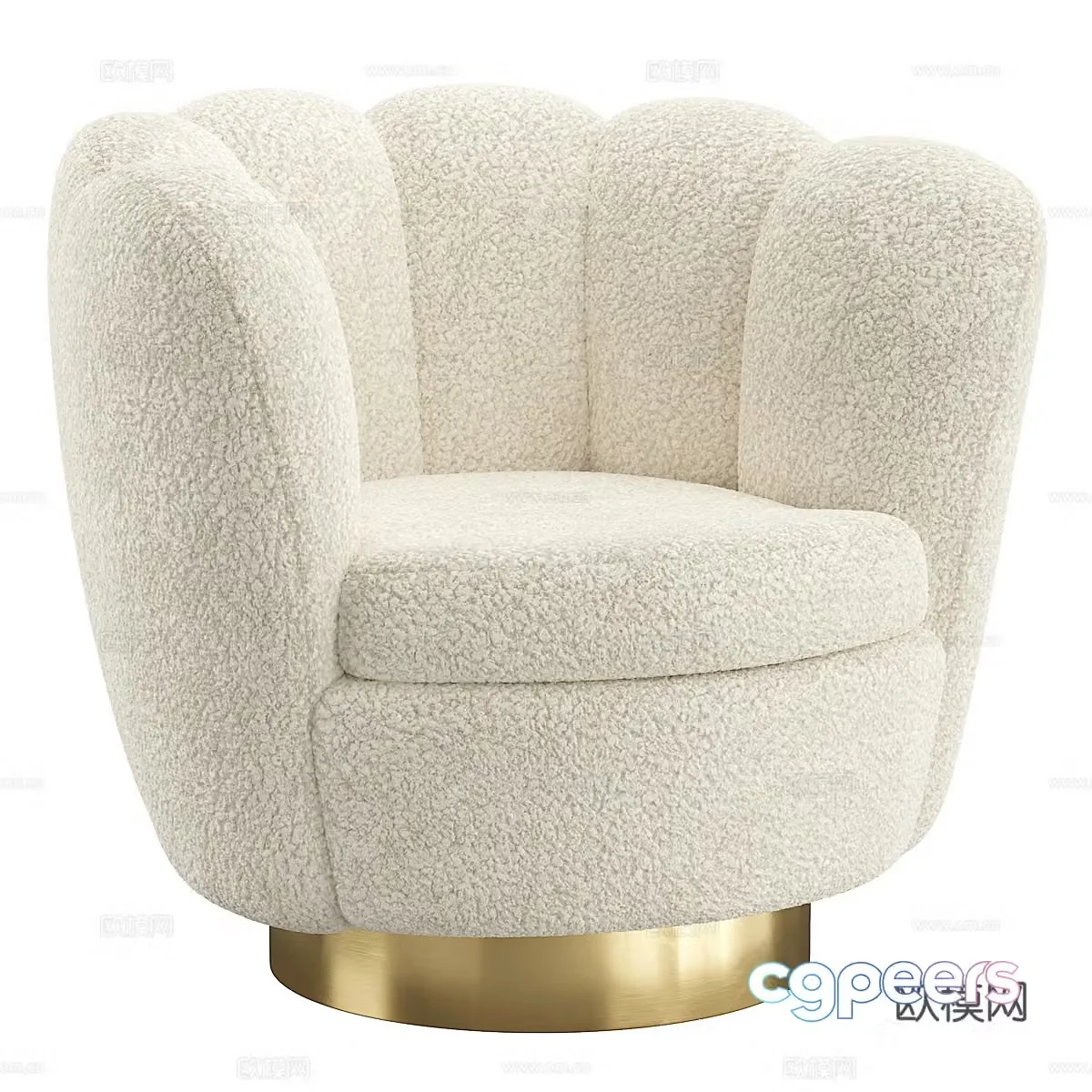 Modern Italian light luxury Mirage Eichholtz casual sofa 3D model