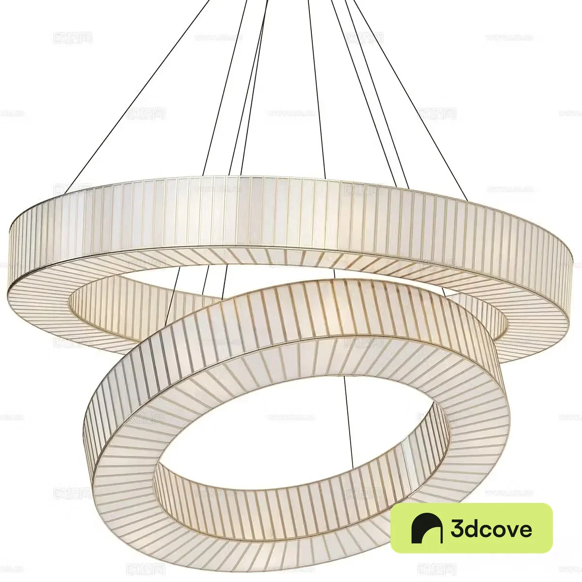 New Chinese style ring chandelier