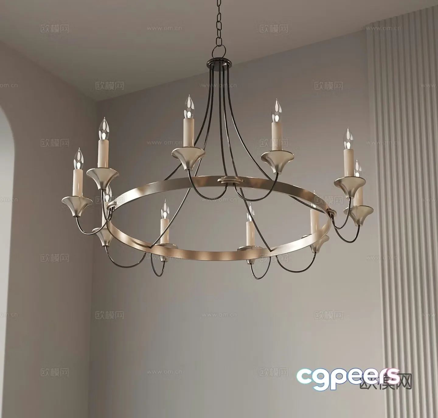 Chandelier Modern Chandelier 3d Model