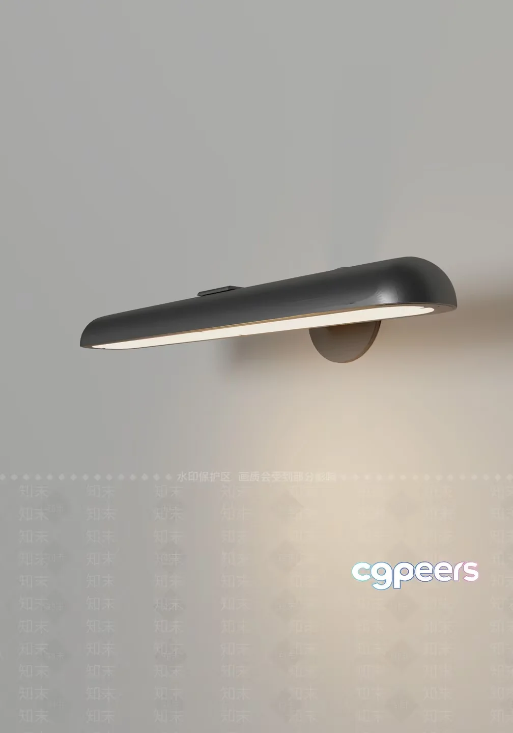 Modern Light Fixture 3D Model – 7429 – VRAY Render