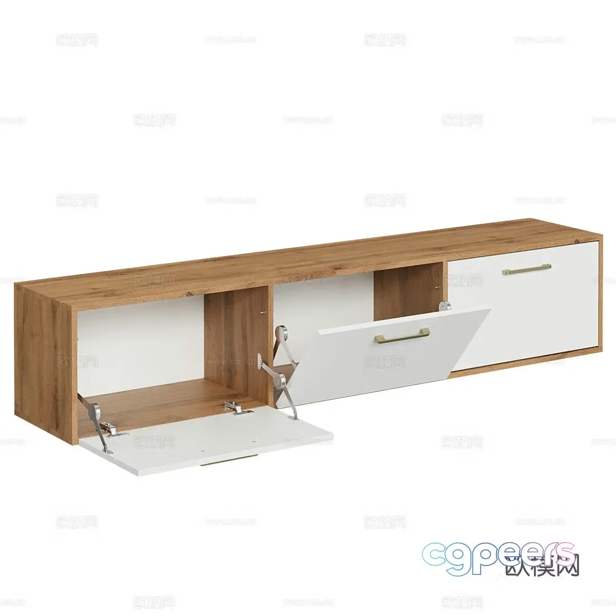 Nordic simple TV cabinet TV cabinet Simple TV cabinet Living room TV cabinet Decorative TV cabinet 3D model