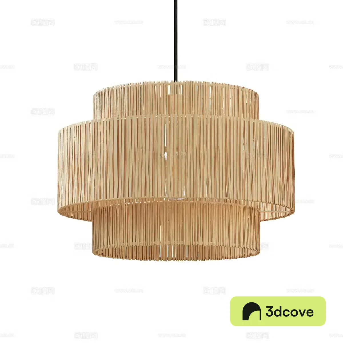 Nordic chandelier bamboo chandelier