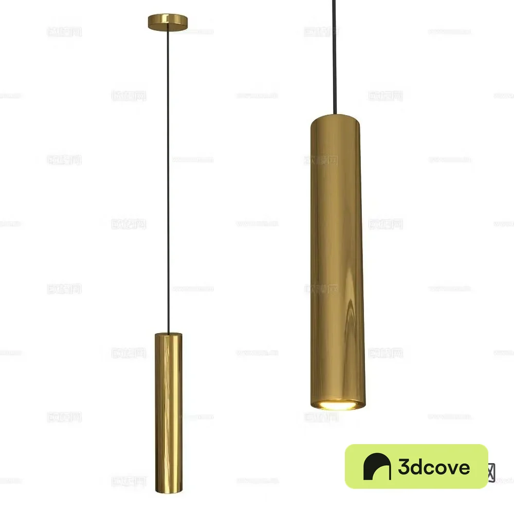 Markslojd round tube chandelier