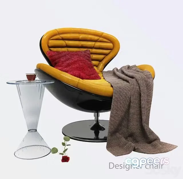 3ds Max Free – Armchair JETSONS By Giovannetti