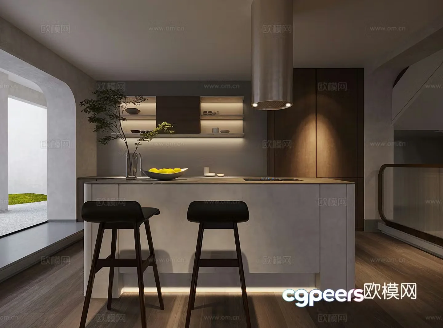 Bar Dining Bar Bar Chair 3D Model