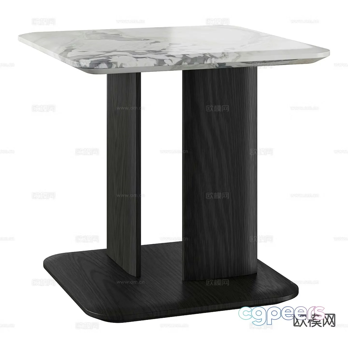 Poliform side table corner table table table 3d model