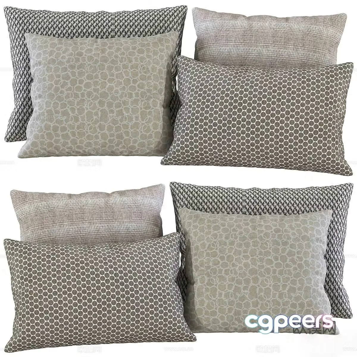 pillow 3d model
