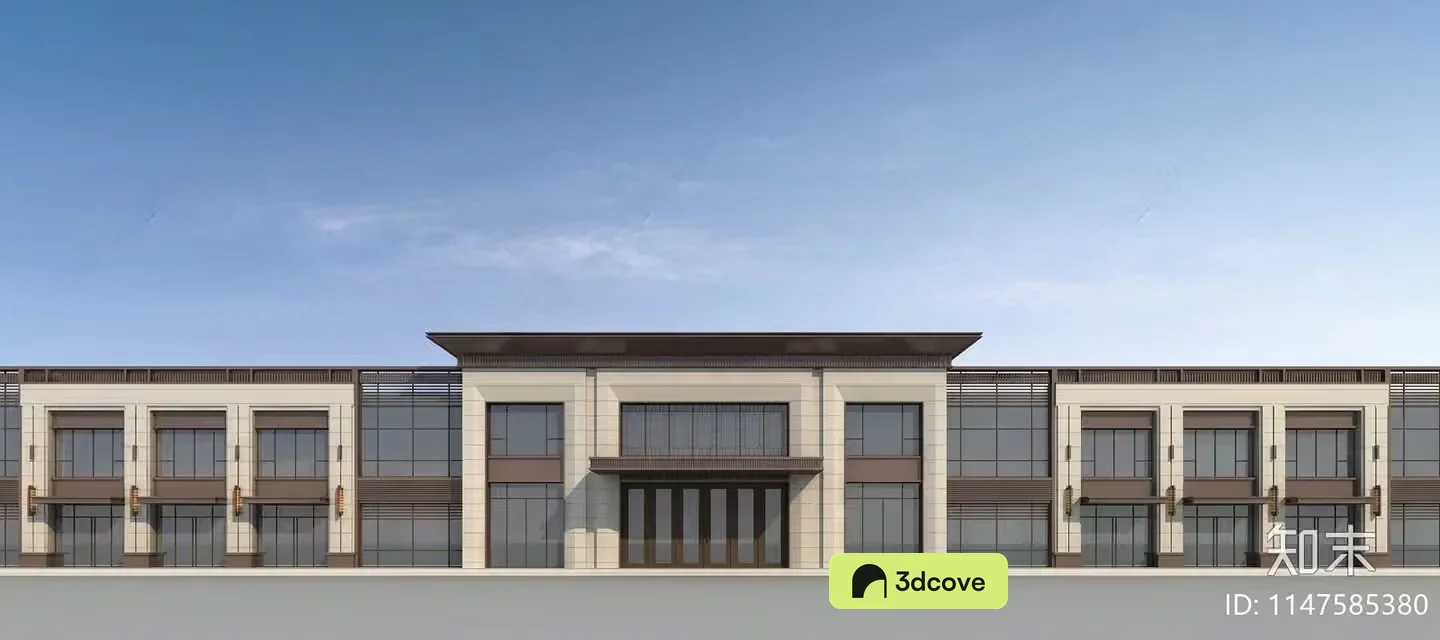 A Building With A Modern Design