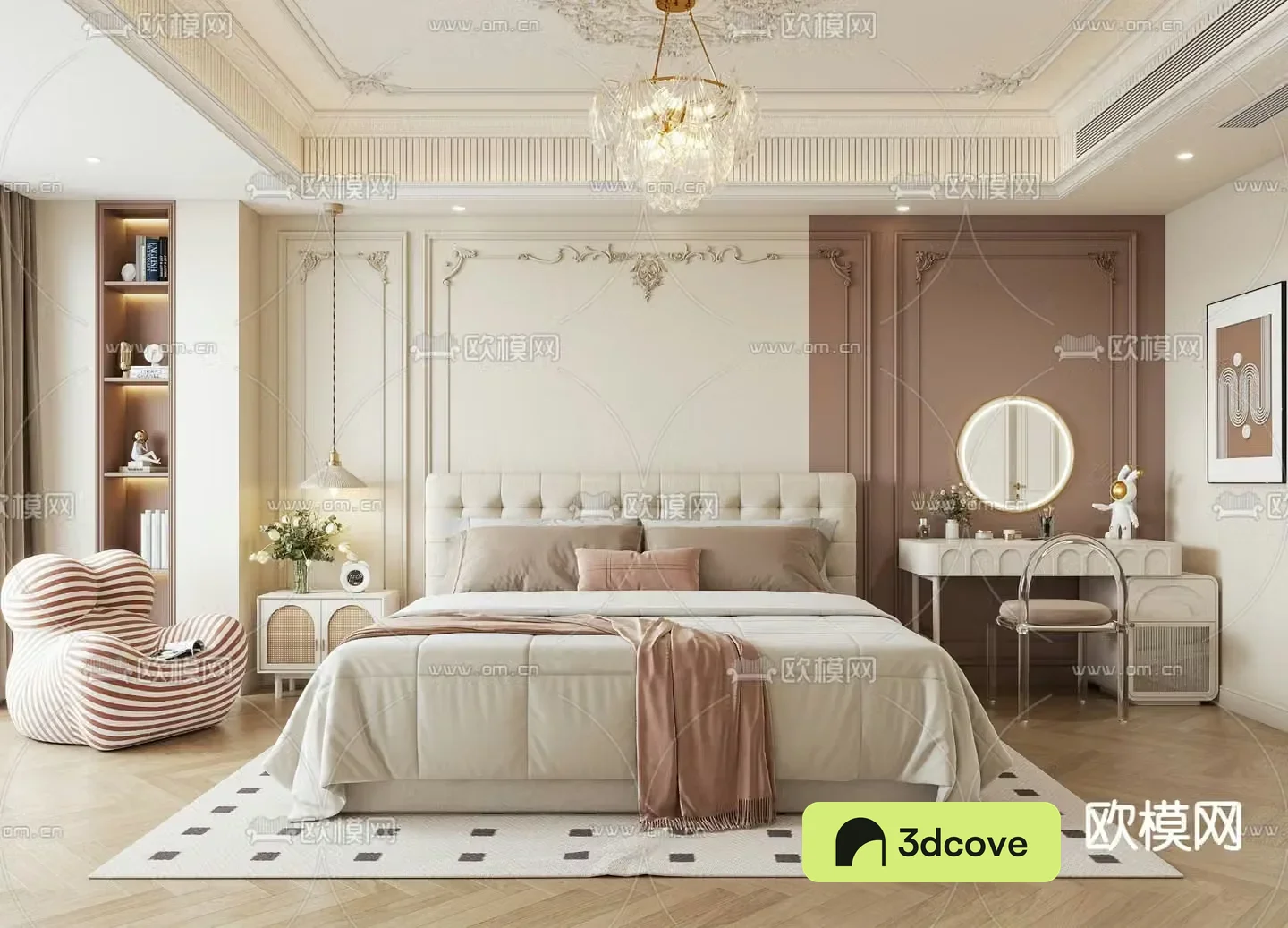 French bedroom master room