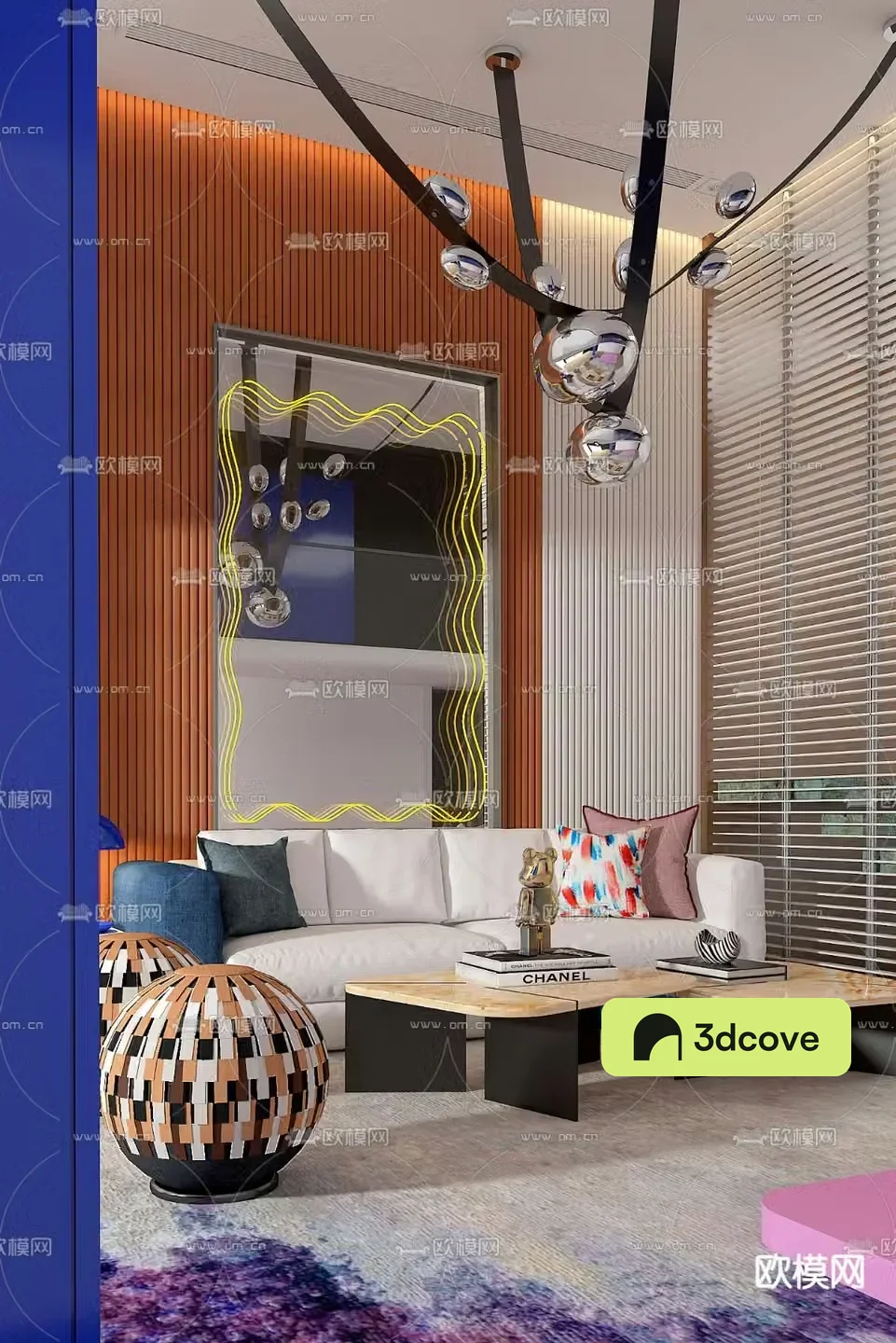 Anora Design Memphis Wind Living Room