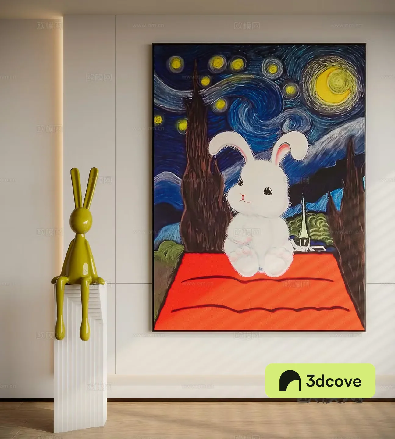 Modern minimalist decorative painting