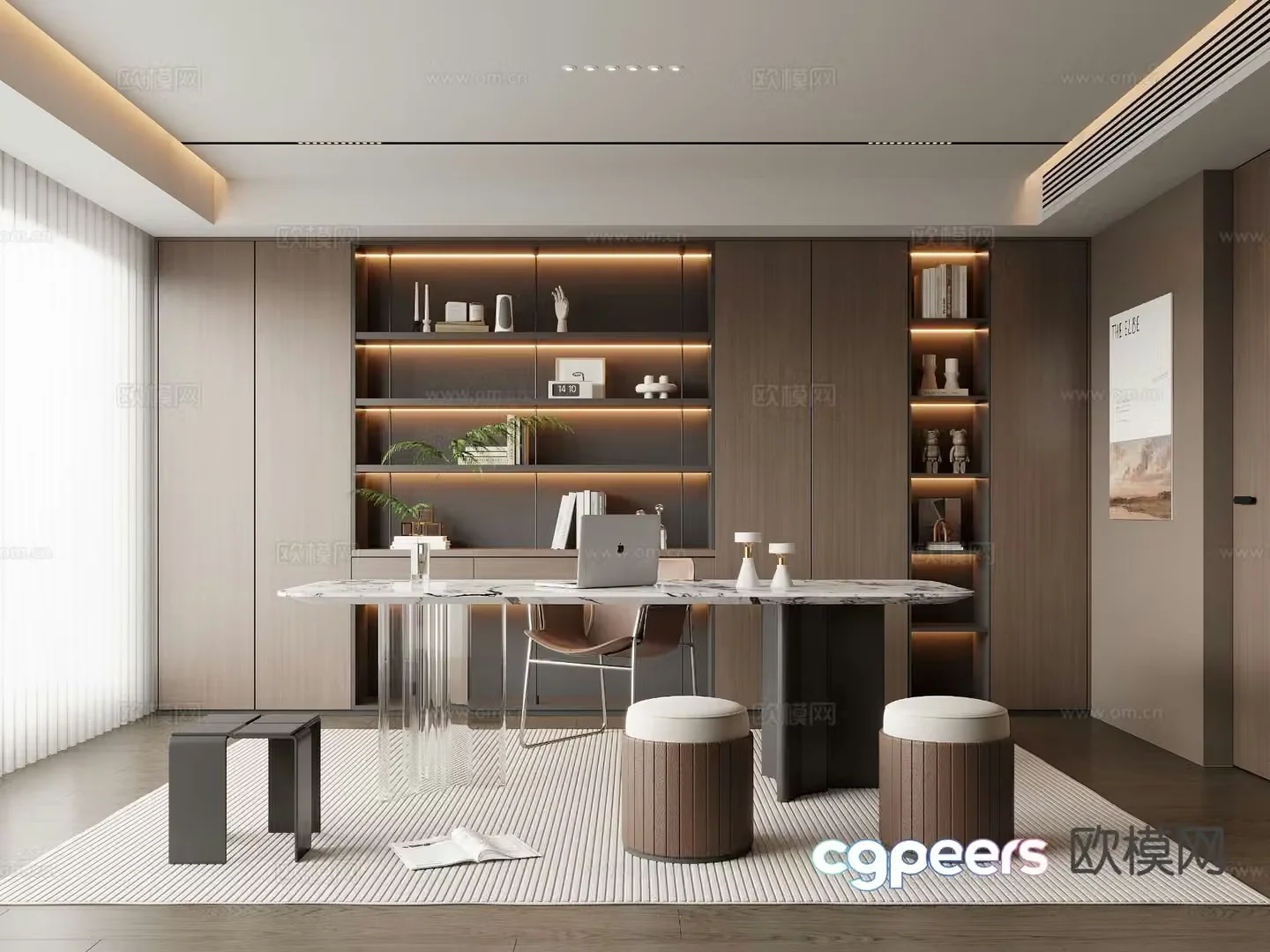 Italian study 3D model