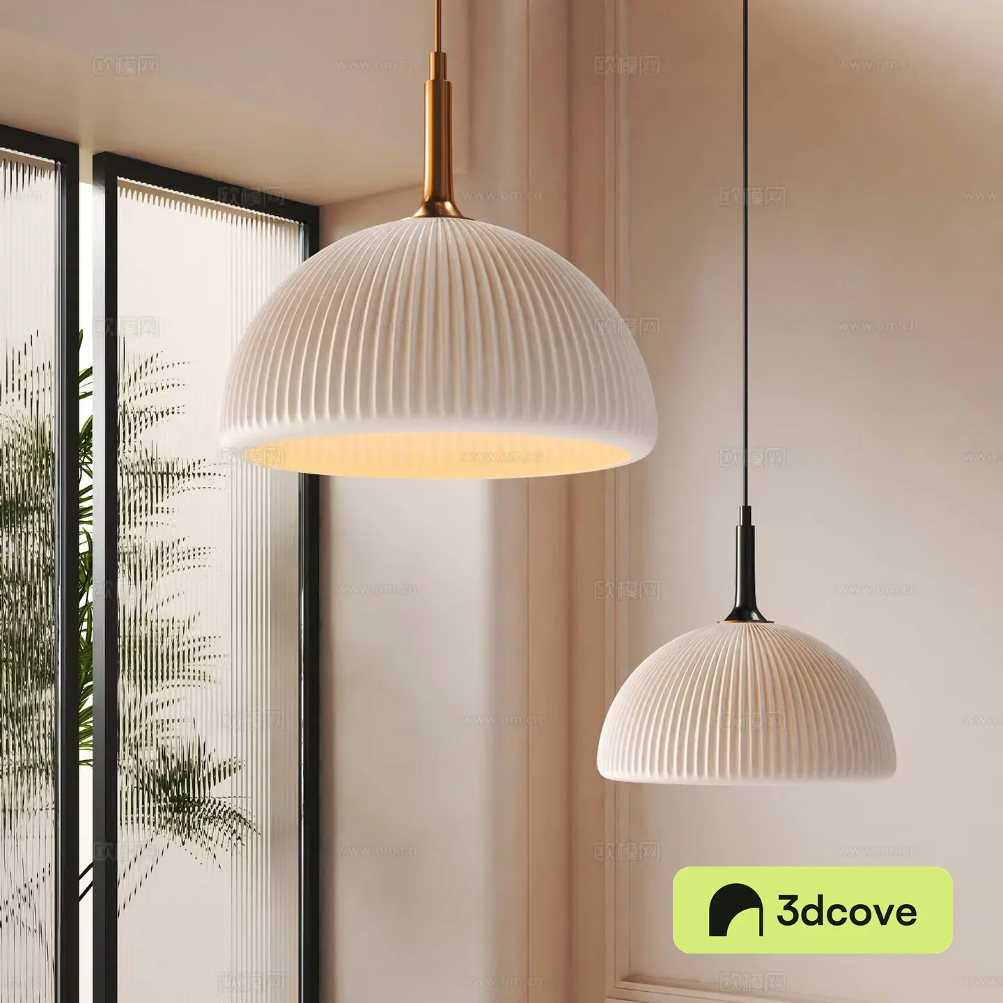 Modern chandelier