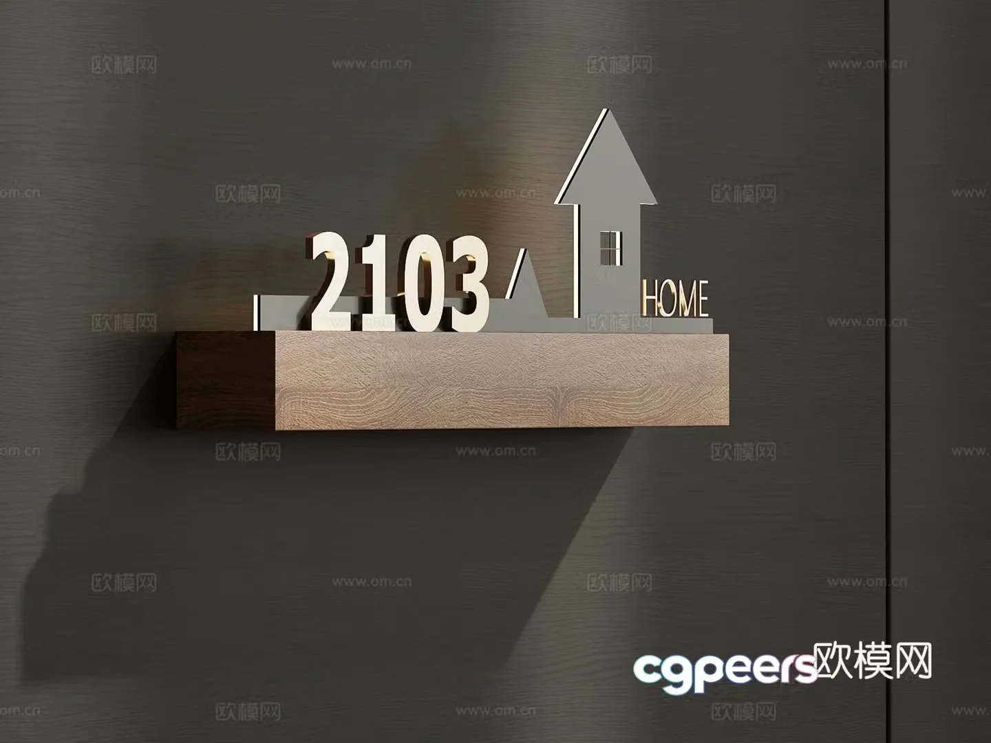 37 modern door signs hotel door signs private room door sign 3D model
