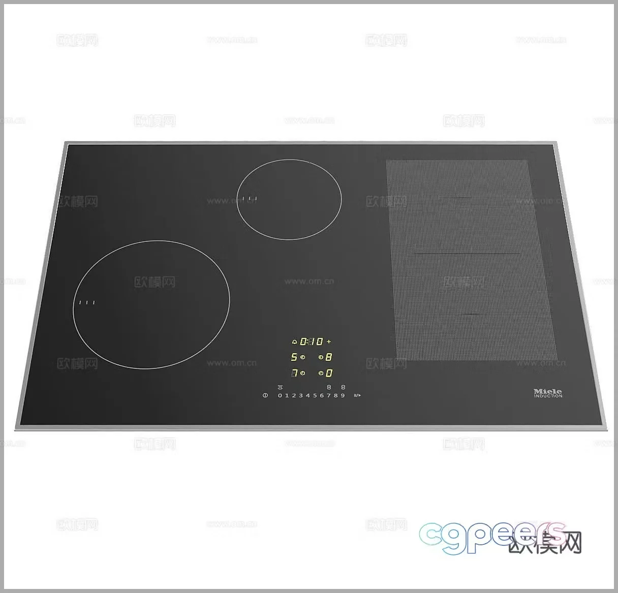 Stove induction stove smokeless stove integrated stove home appliances kitchenware 3D model