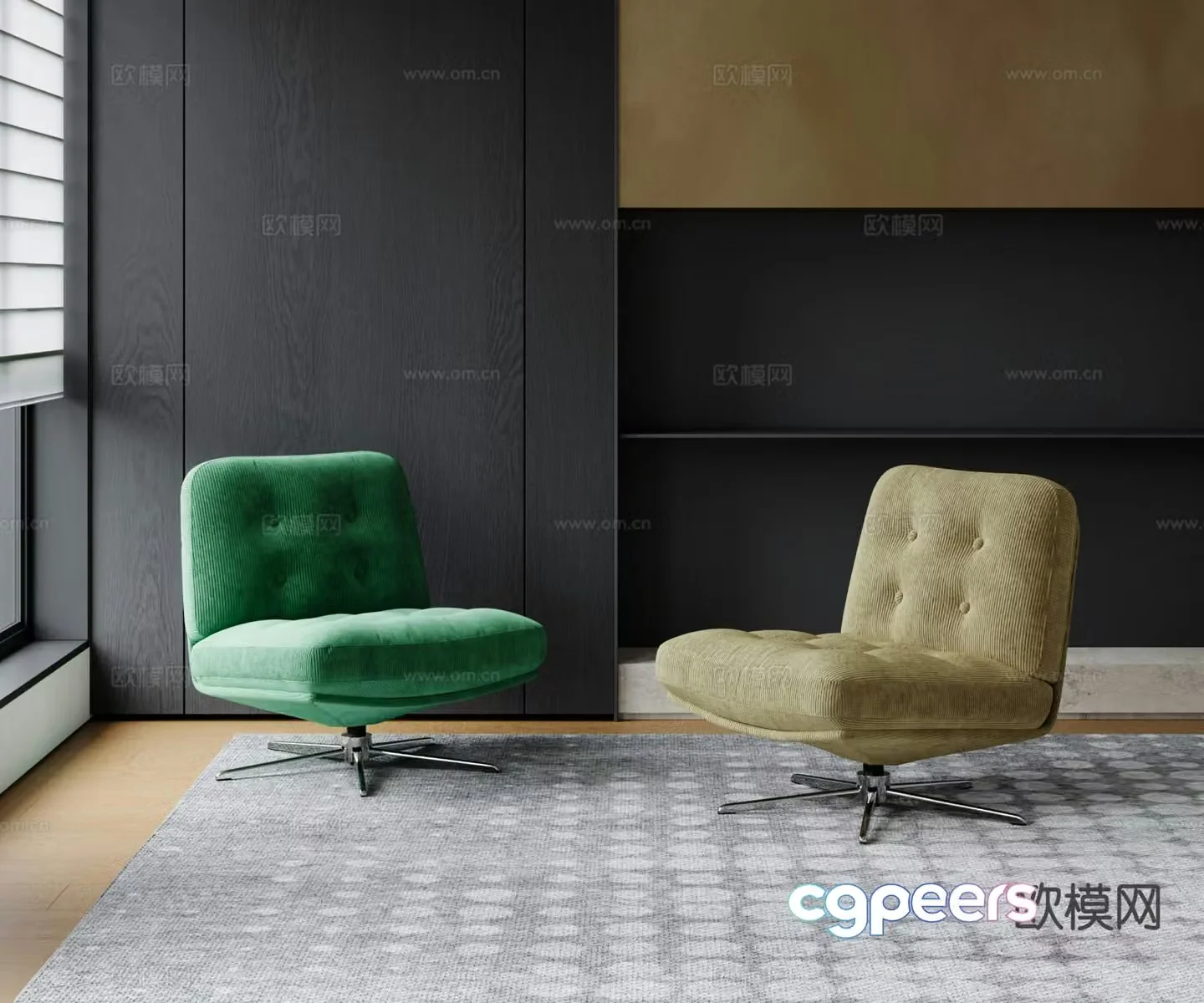 Modern chair sofa chair 3d model