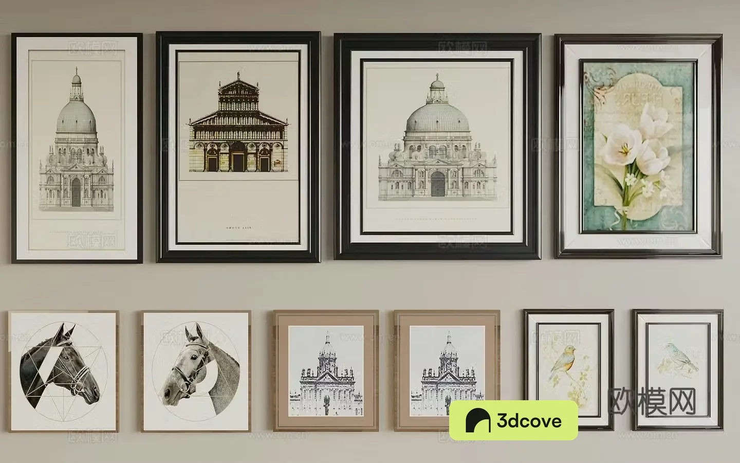 American architectural painting decorative painting