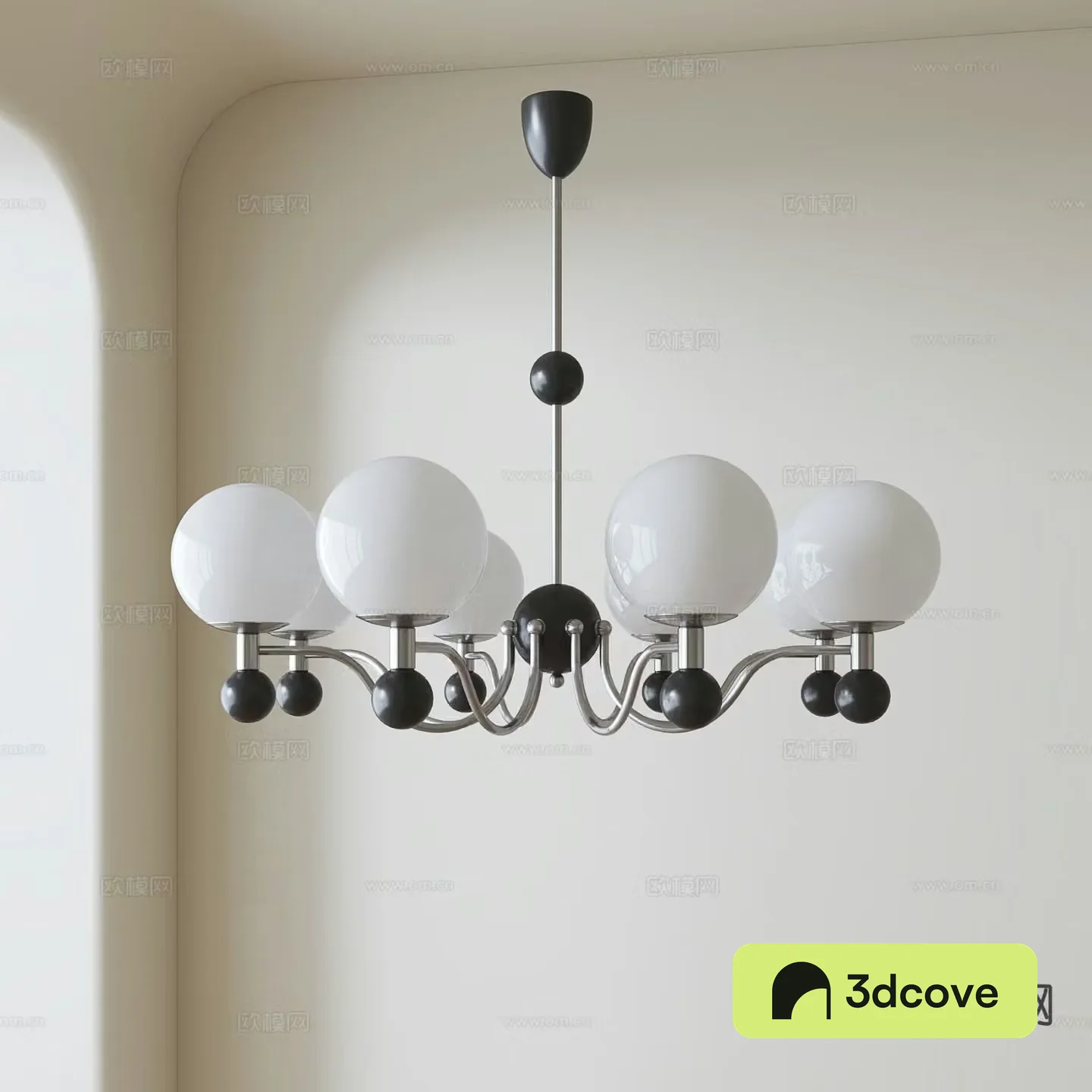 French chandelier multi-head chandelier