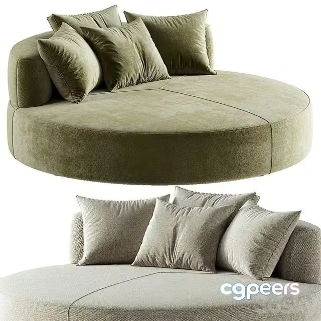 3ds Max Free – BELT Daybed