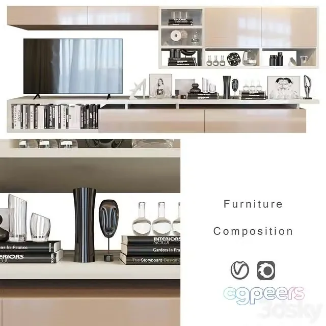 3ds Max Free – Roche Bobois set 48