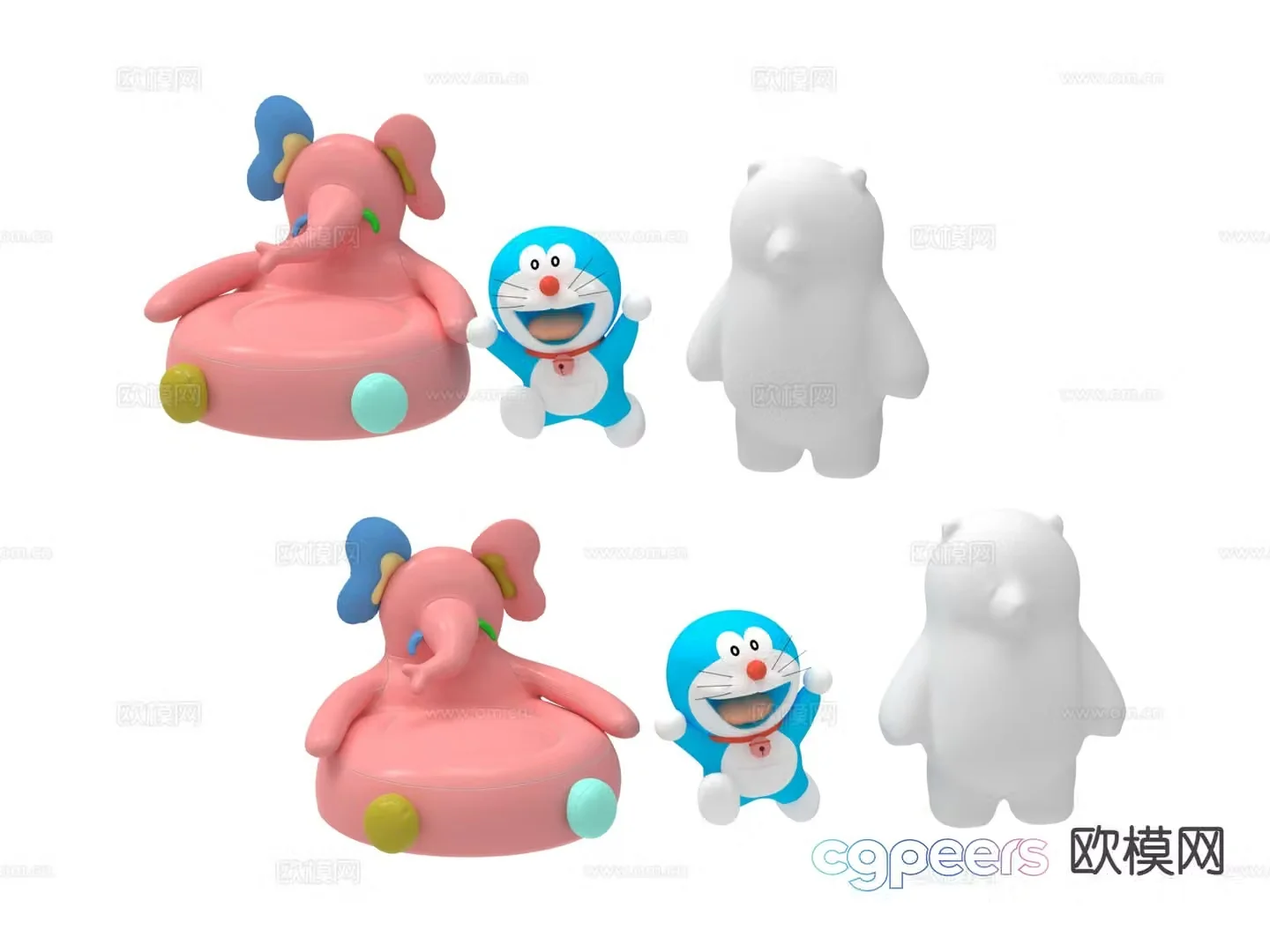 Children’s toys dolls cartoon doll 3d model
