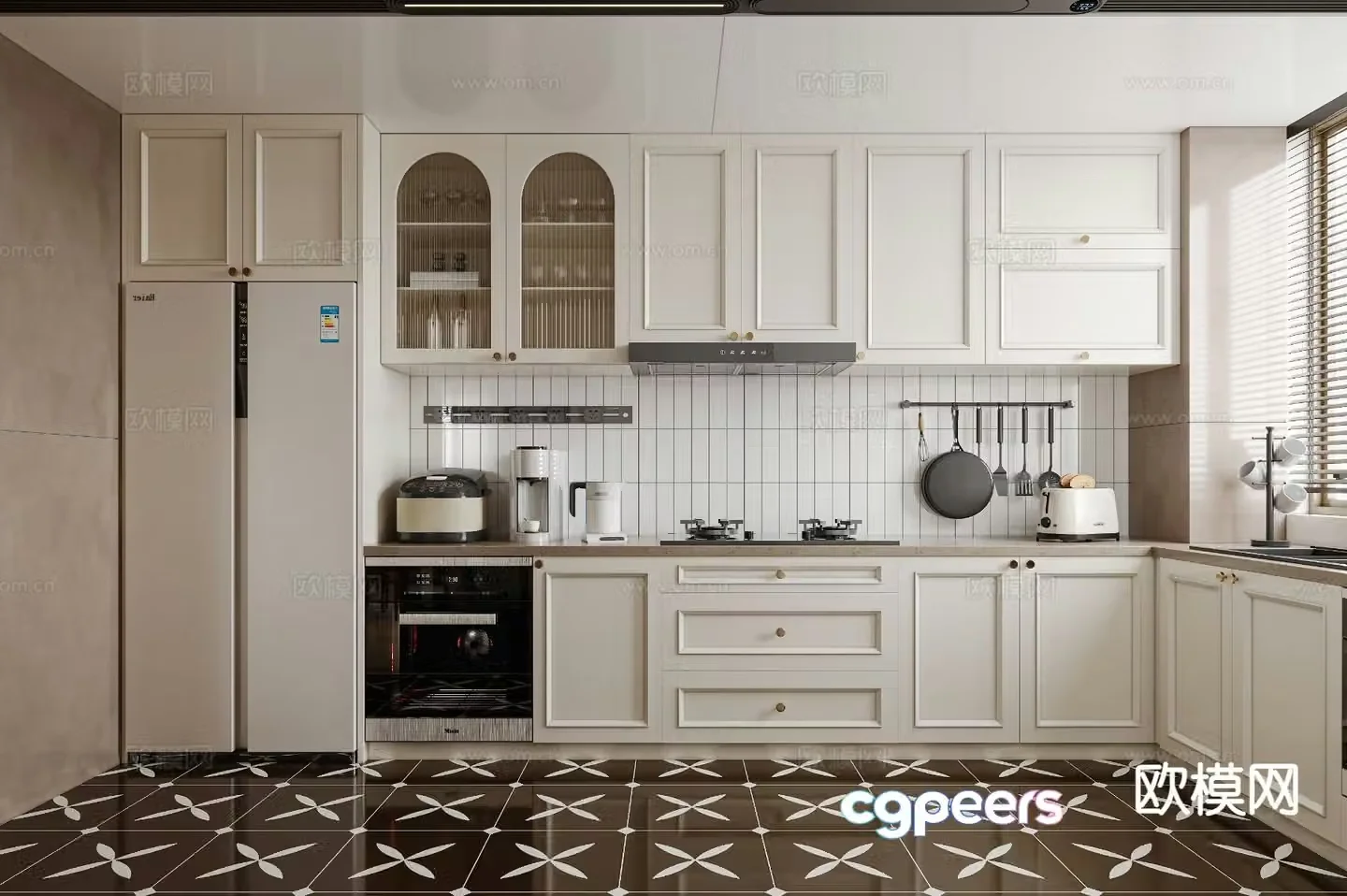 French kitchen 3d model