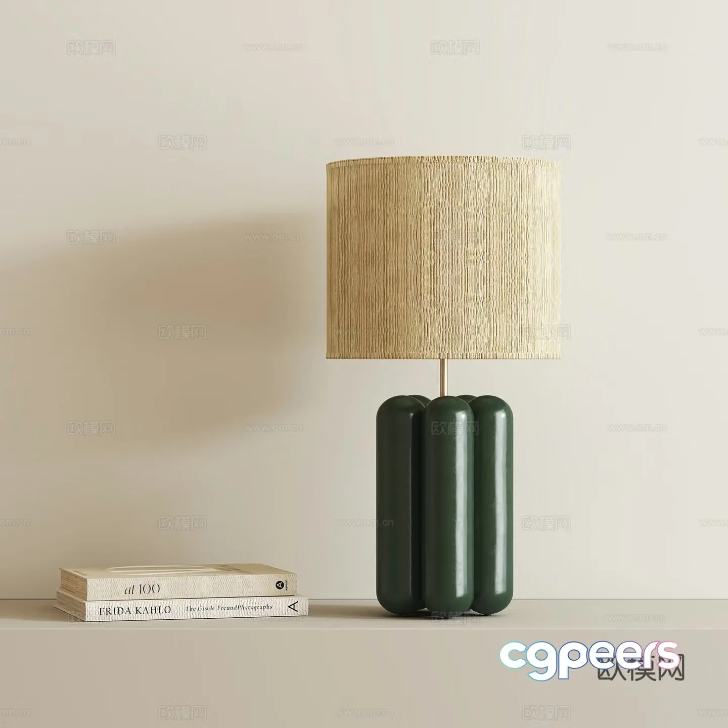 wabi-sabi table lamp 3d model