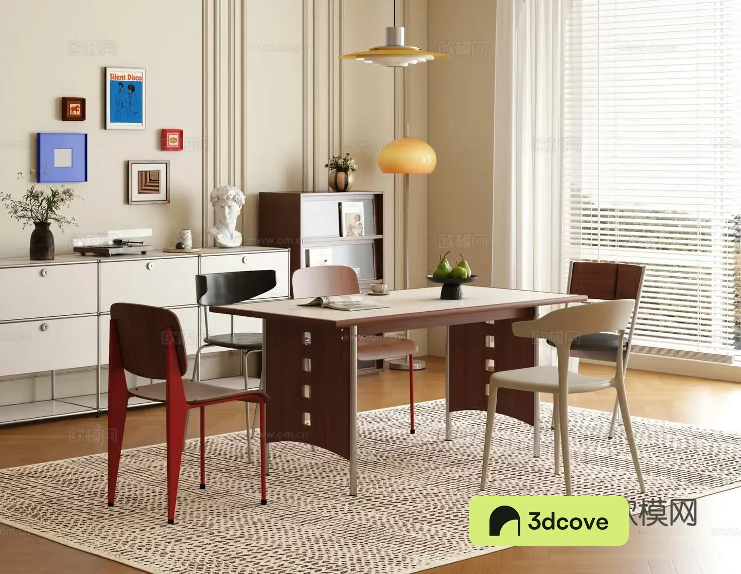 Modern medieval dining table and chairs Medium medieval restaurant